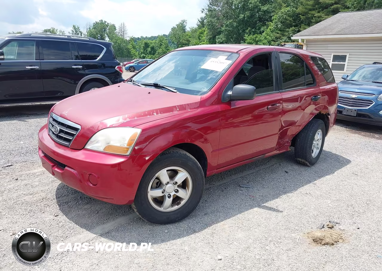2008 Kia Sorento Lx Base VIN:KNDJD735685837858 - 2