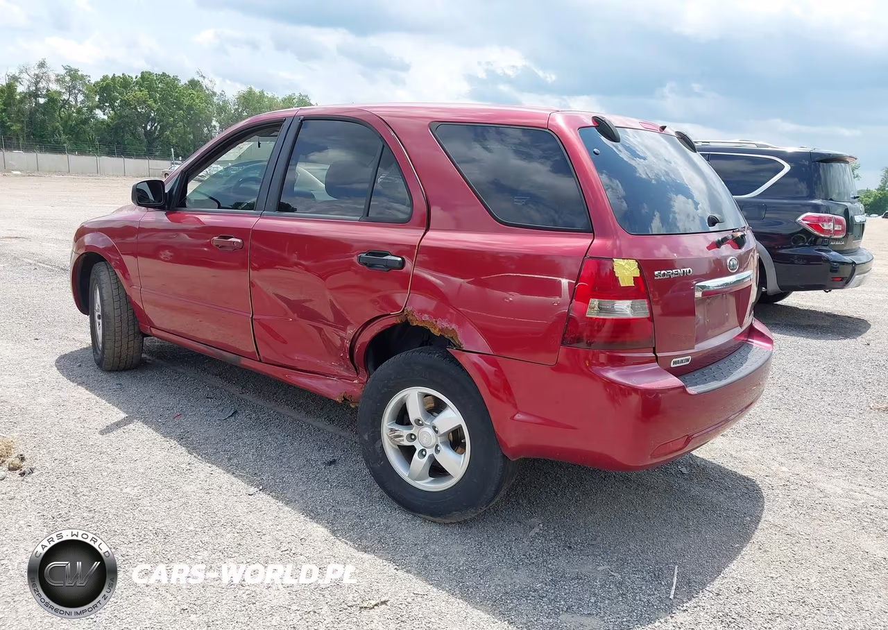 2008 Kia Sorento Lx Base VIN:KNDJD735685837858 - 3