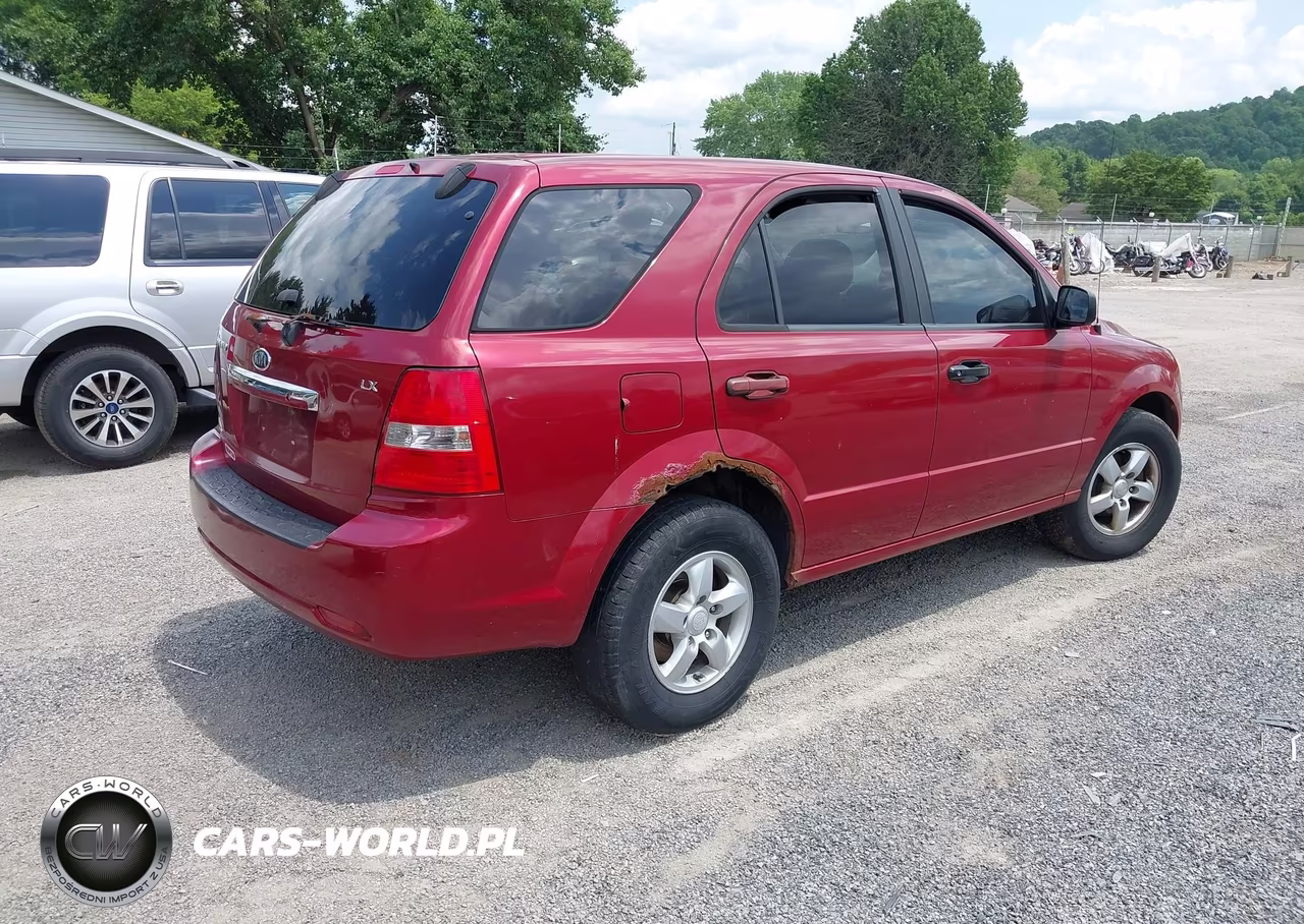 2008 Kia Sorento Lx Base VIN:KNDJD735685837858 - 4