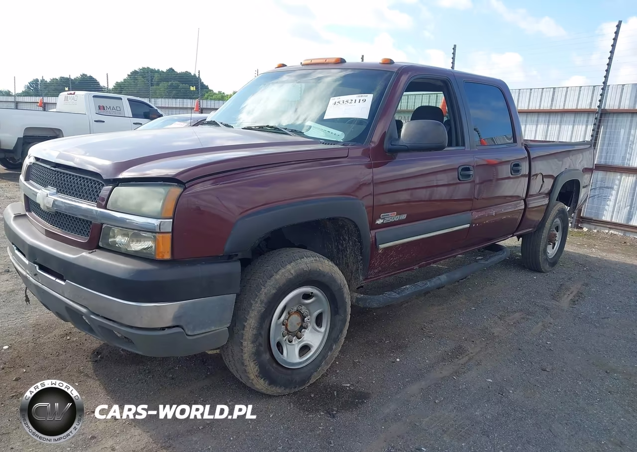2003 Chevrolet Silverado 2500Hd Ls VIN:1GCHK23103F162824 - 2