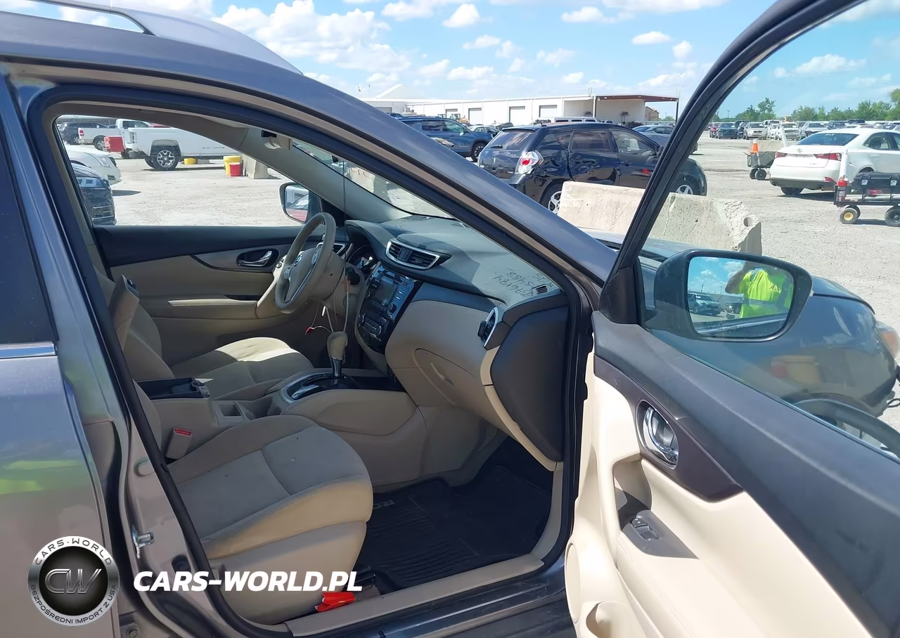 2015 Nissan Rogue Sv VIN:KNMAT2MTXFP505488 - 5