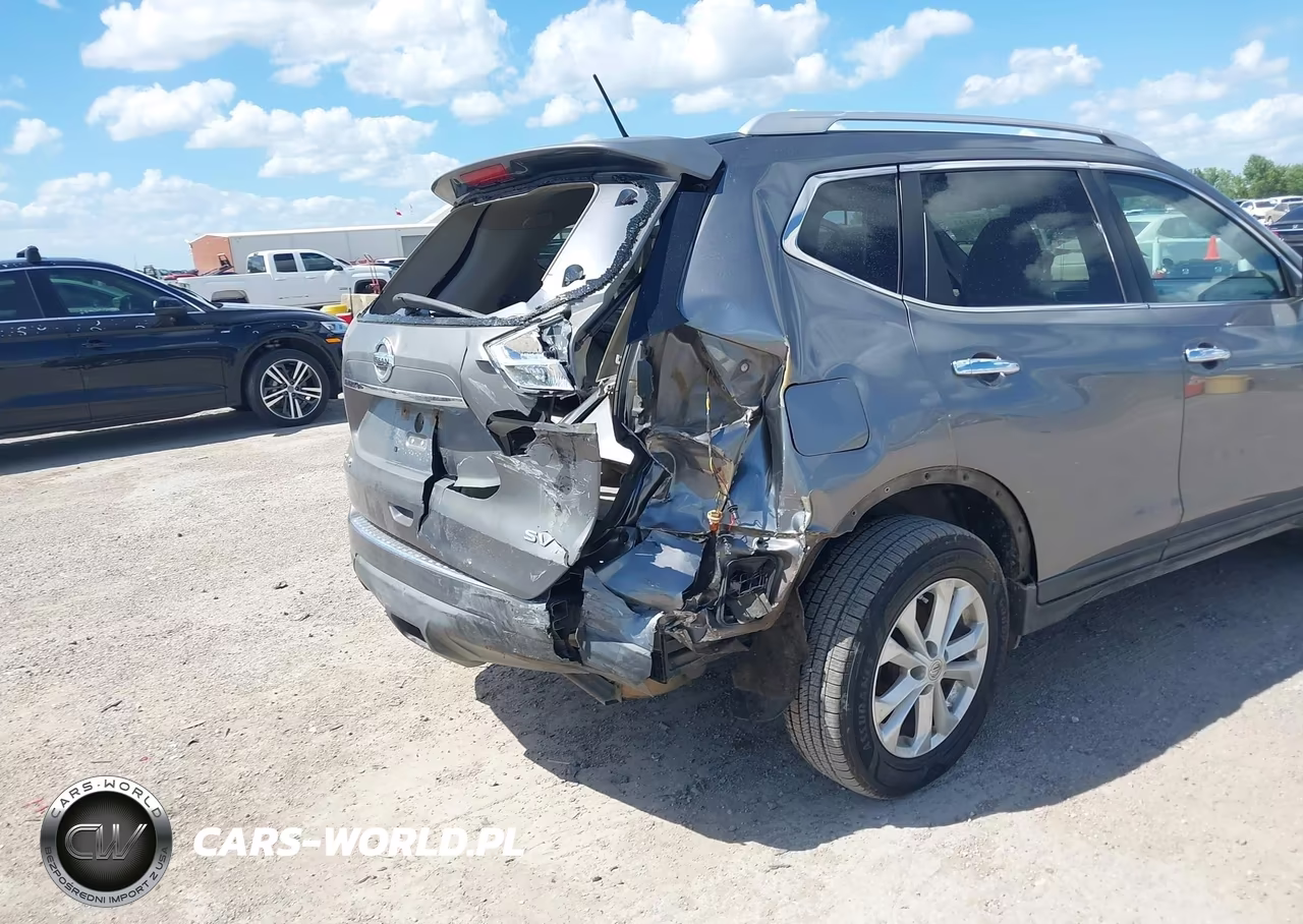 2015 Nissan Rogue Sv VIN:KNMAT2MTXFP505488 - 6