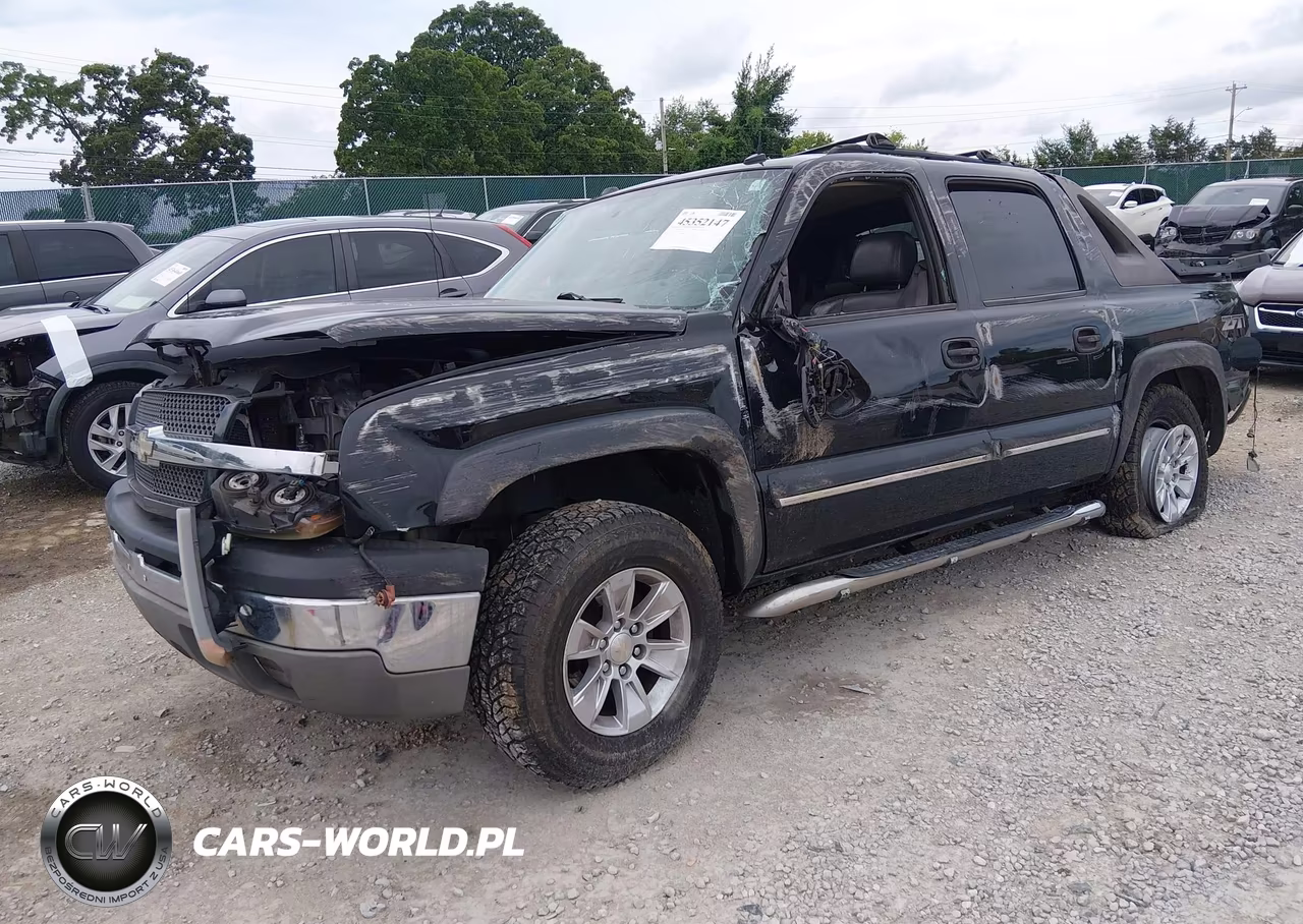 2004 Chevrolet Avalanche 1500 VIN:3GNEK12T84G114205 - 2
