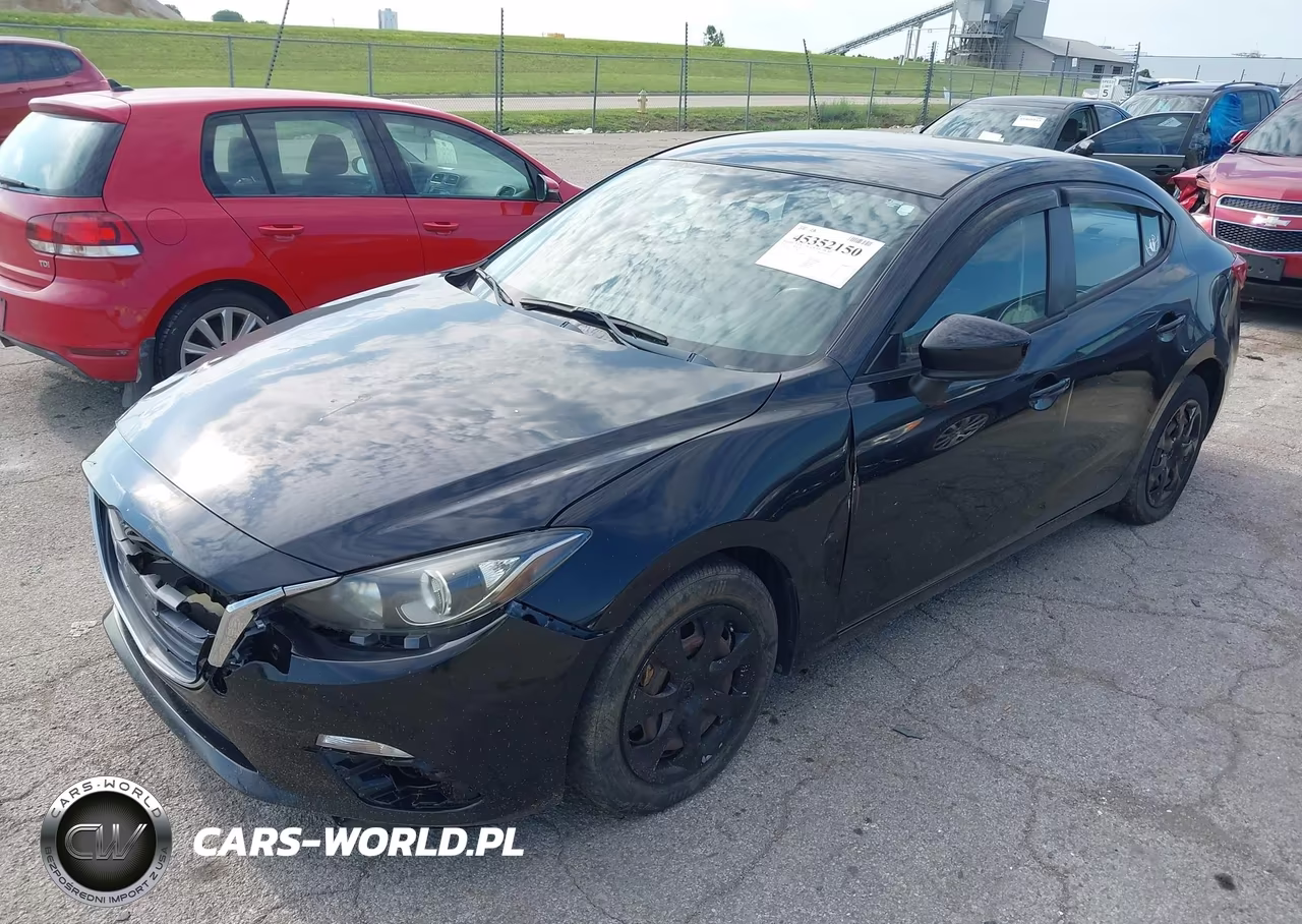 2014 Mazda Mazda3 I Sv VIN:JM1BM1T75E1186373 - 2