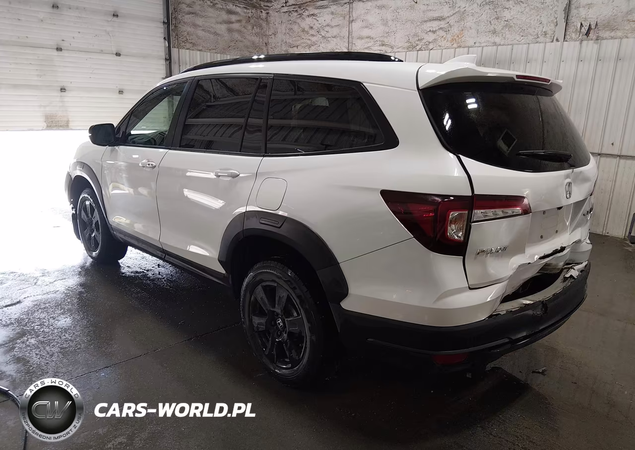 2022 Honda Pilot Awd Trailsport VIN:5FNYF6H82NB075273 - 3