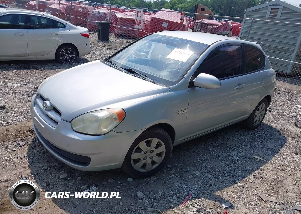 2008 Hyundai Accent Gs VIN:KMHCM36C28U072791 - 2