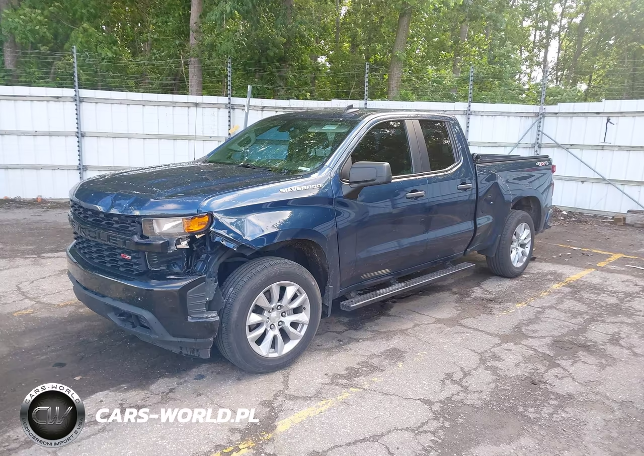 2020 Chevrolet Silverado 1500 4Wd Standard Bed Custom VIN:1GCRYBEH1LZ286712 - 2