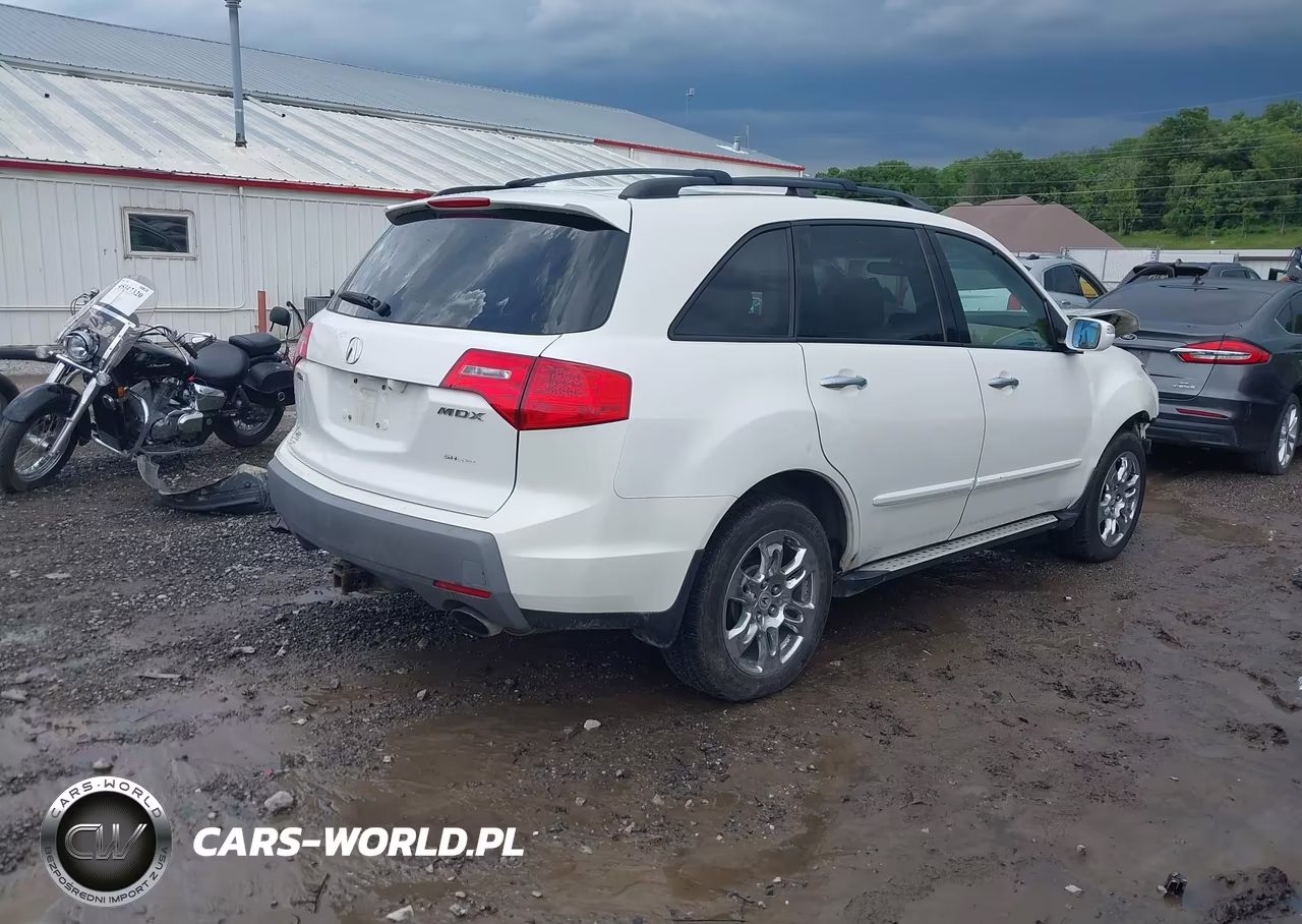 2007 Acura Mdx Technology Package VIN:2HNYD28357H510412 - 4