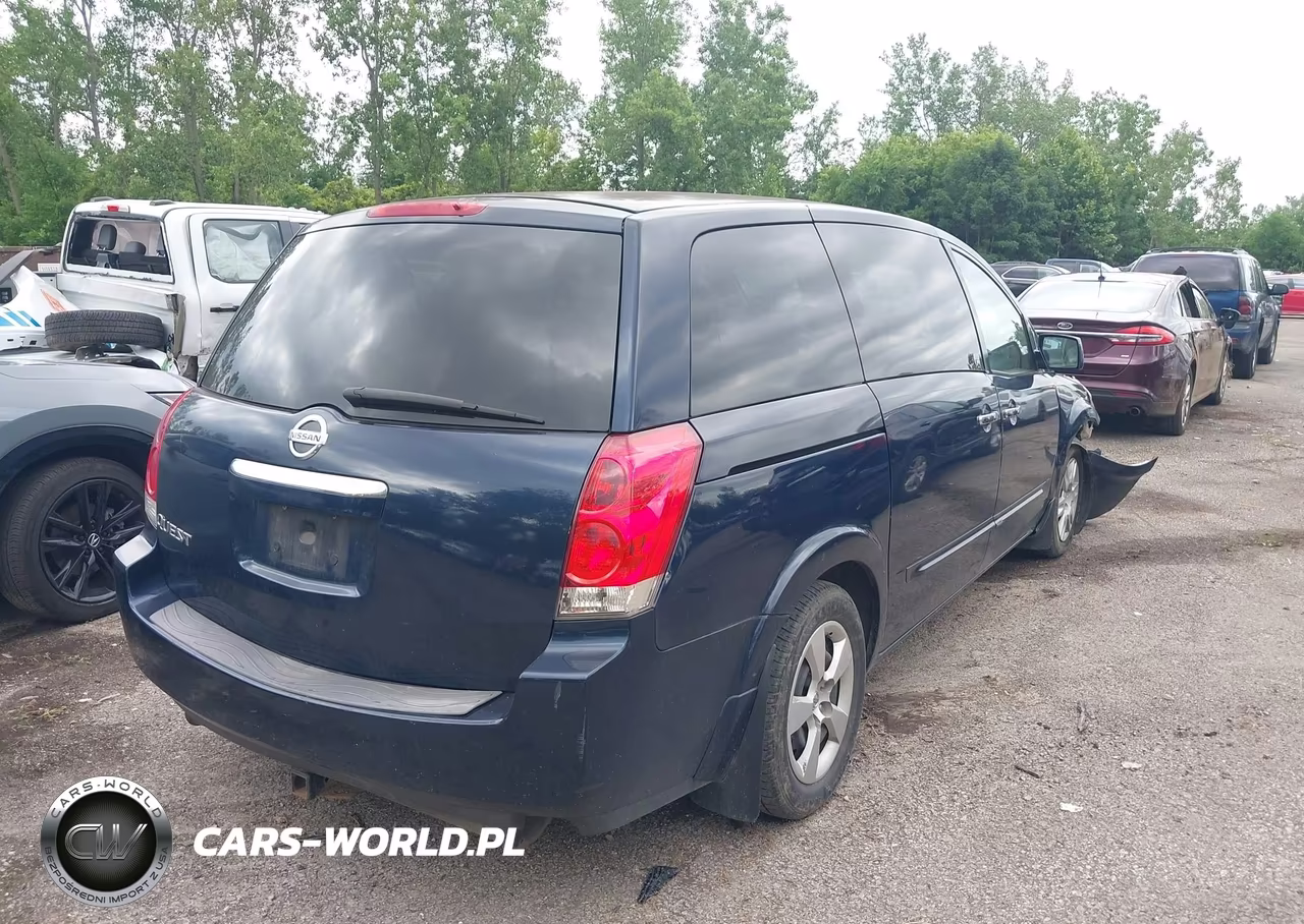 2007 Nissan Quest 3.5 VIN:5N1BV28U37N142901 - 4