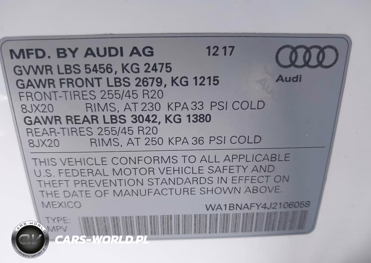 2018 Audi Q5 2.0T Premium-2.0T Tech Premium VIN:WA1BNAFY4J2106058 - 9