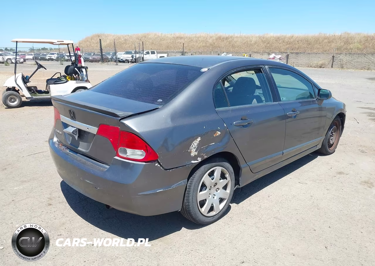 2011 Honda Civic Lx VIN:2HGFA1F59BH300085 - 4