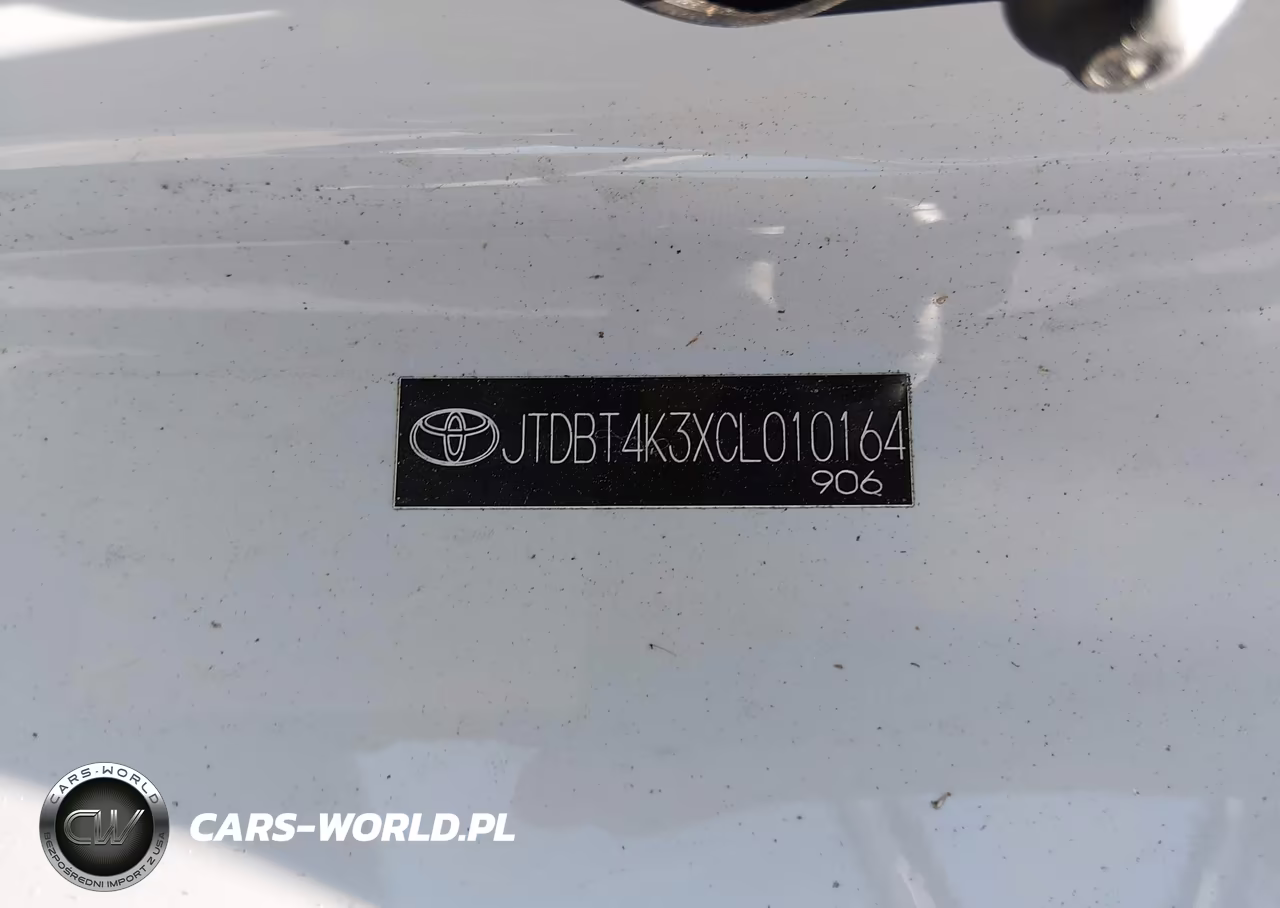 2012 Toyota Yaris VIN:JTDBT4K3XCL010164 - 9