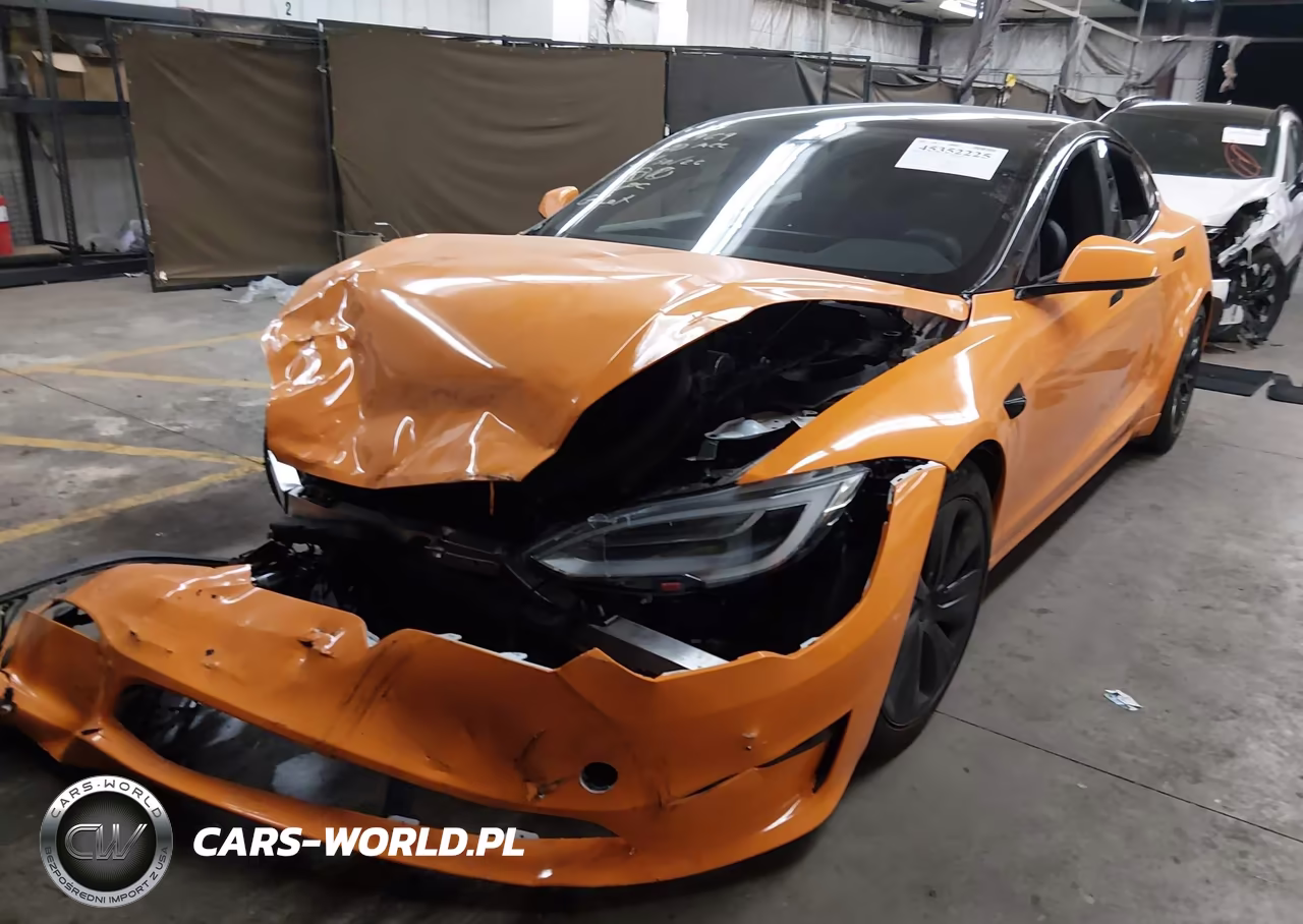 2021 Tesla Model S Plaid Tri Motor All-Wheel Drive VIN:5YJSA1E69MF448785 - 2