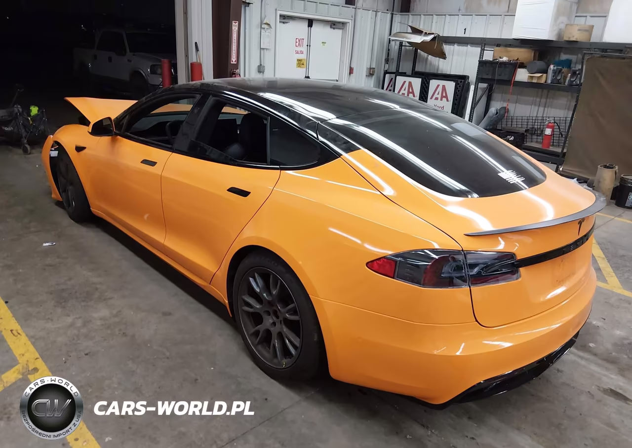 2021 Tesla Model S Plaid Tri Motor All-Wheel Drive VIN:5YJSA1E69MF448785 - 3