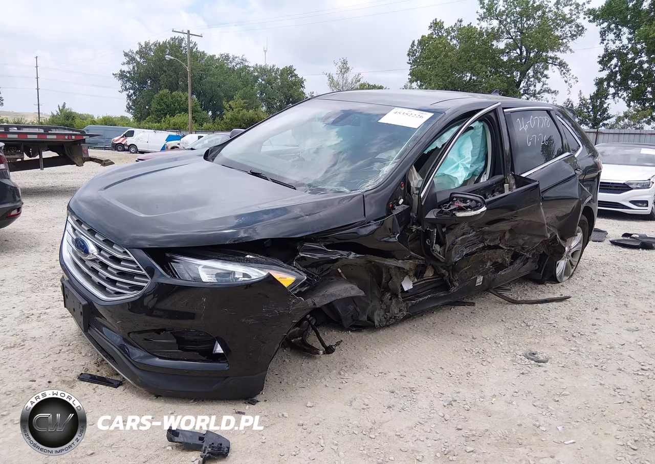 2019 Ford Edge Titanium VIN:2FMPK3K99KBB20396 - 2