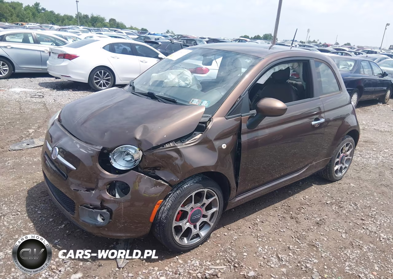 2013 Fiat 500 Sport VIN:3C3CFFBR3DT515176 - 2