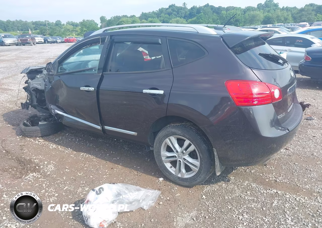 2012 Nissan Rogue Sv VIN:JN8AS5MV7CW416182 - 3
