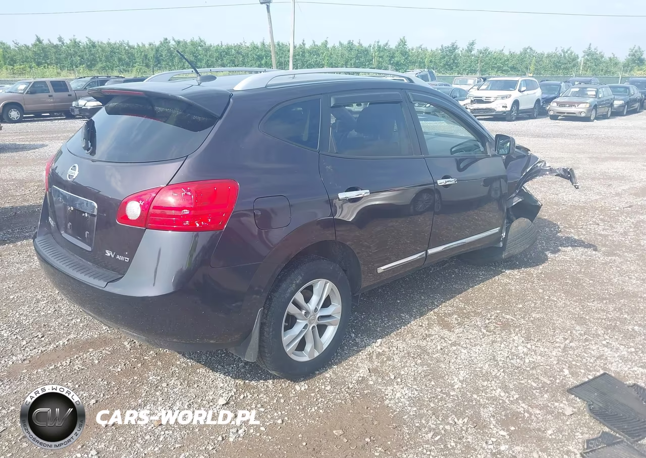 2012 Nissan Rogue Sv VIN:JN8AS5MV7CW416182 - 4