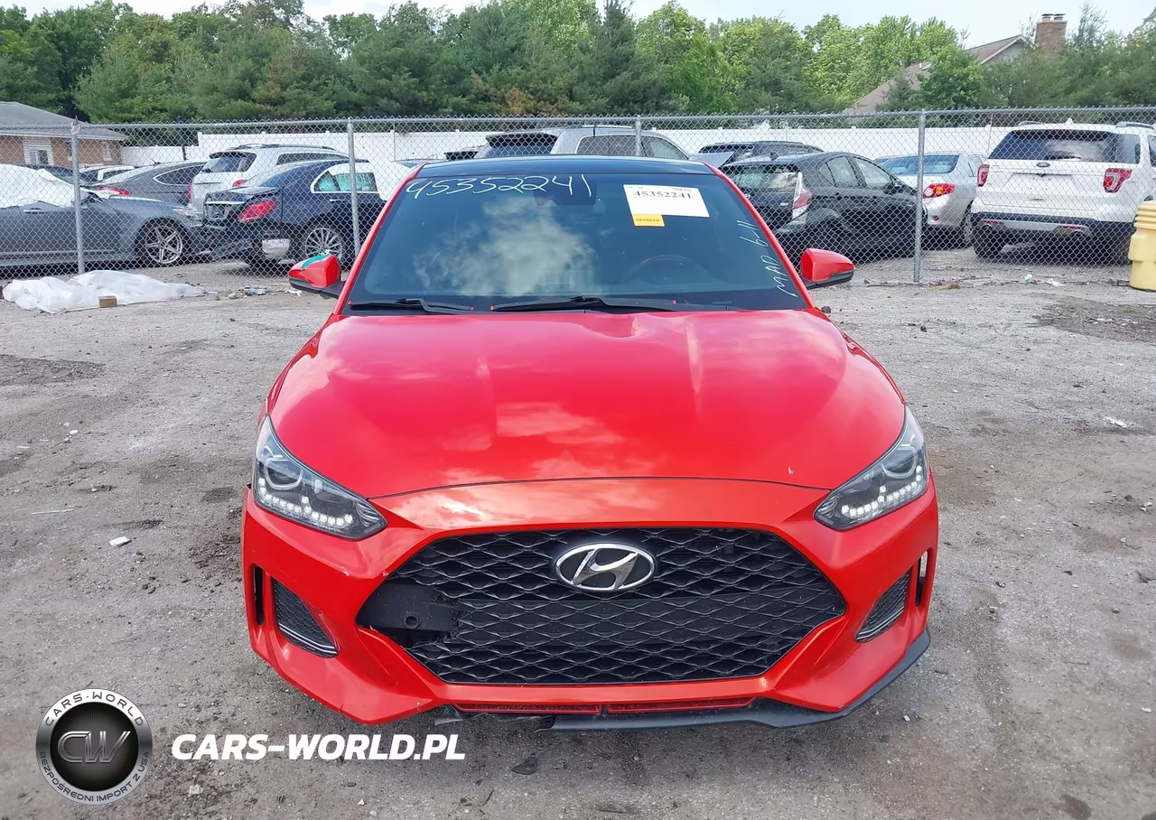 2019 Hyundai Veloster Turbo VIN:KMHTH6AB4KU015682 - 12