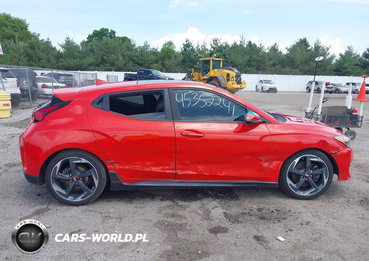 2019 Hyundai Veloster Turbo VIN:KMHTH6AB4KU015682 - 13