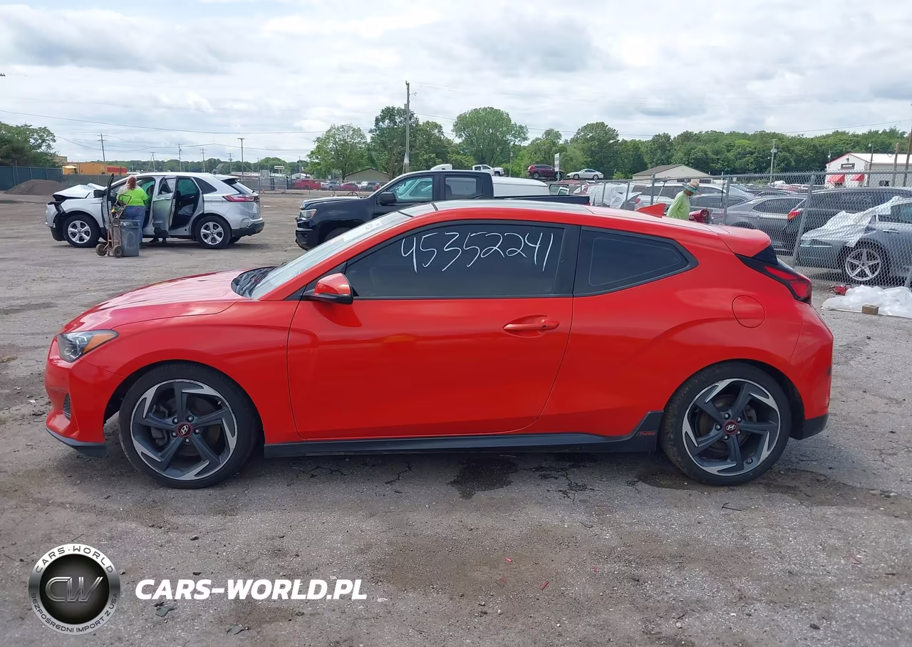 2019 Hyundai Veloster Turbo VIN:KMHTH6AB4KU015682 - 14