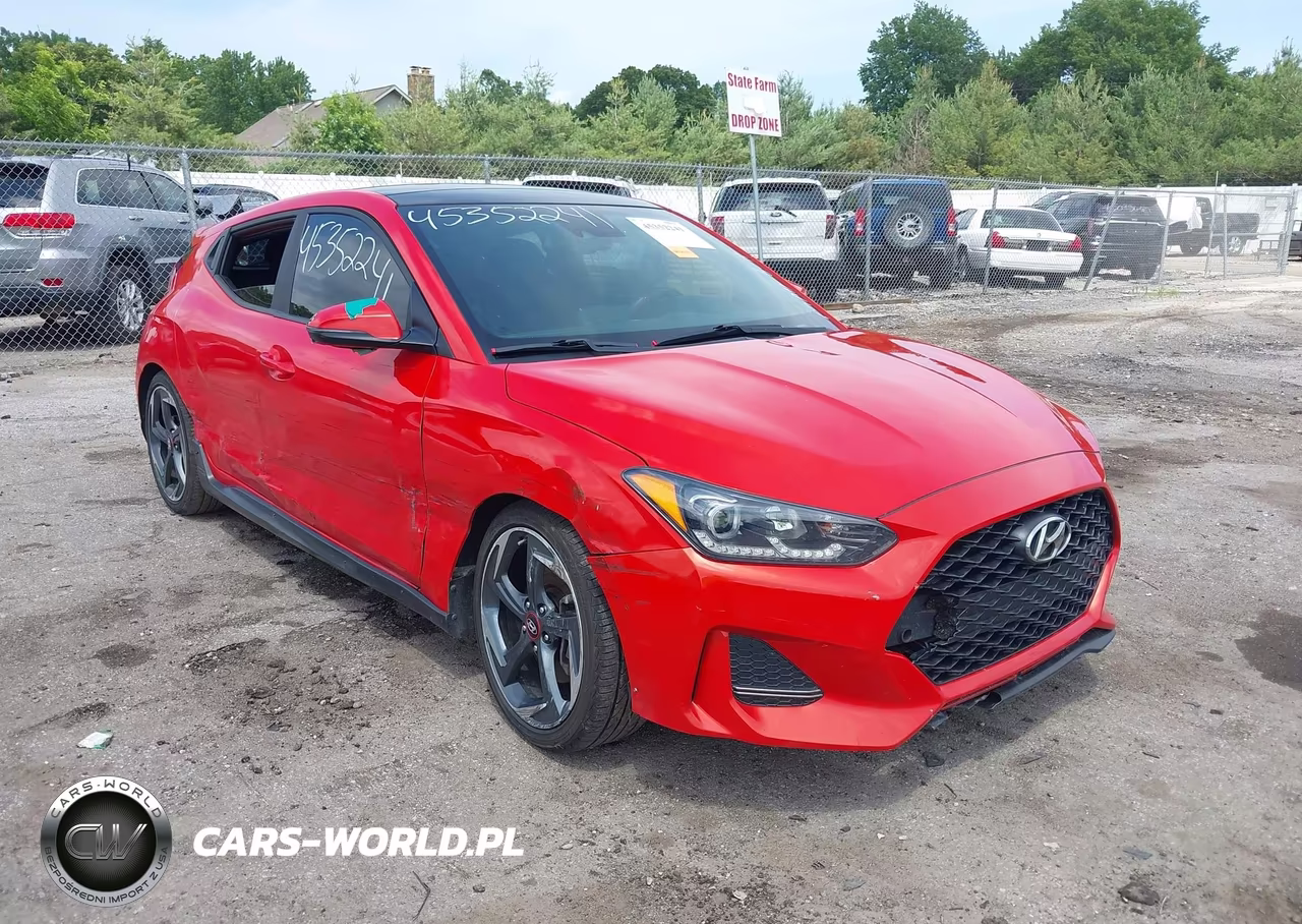 2019 Hyundai Veloster Turbo VIN:KMHTH6AB4KU015682 - 6