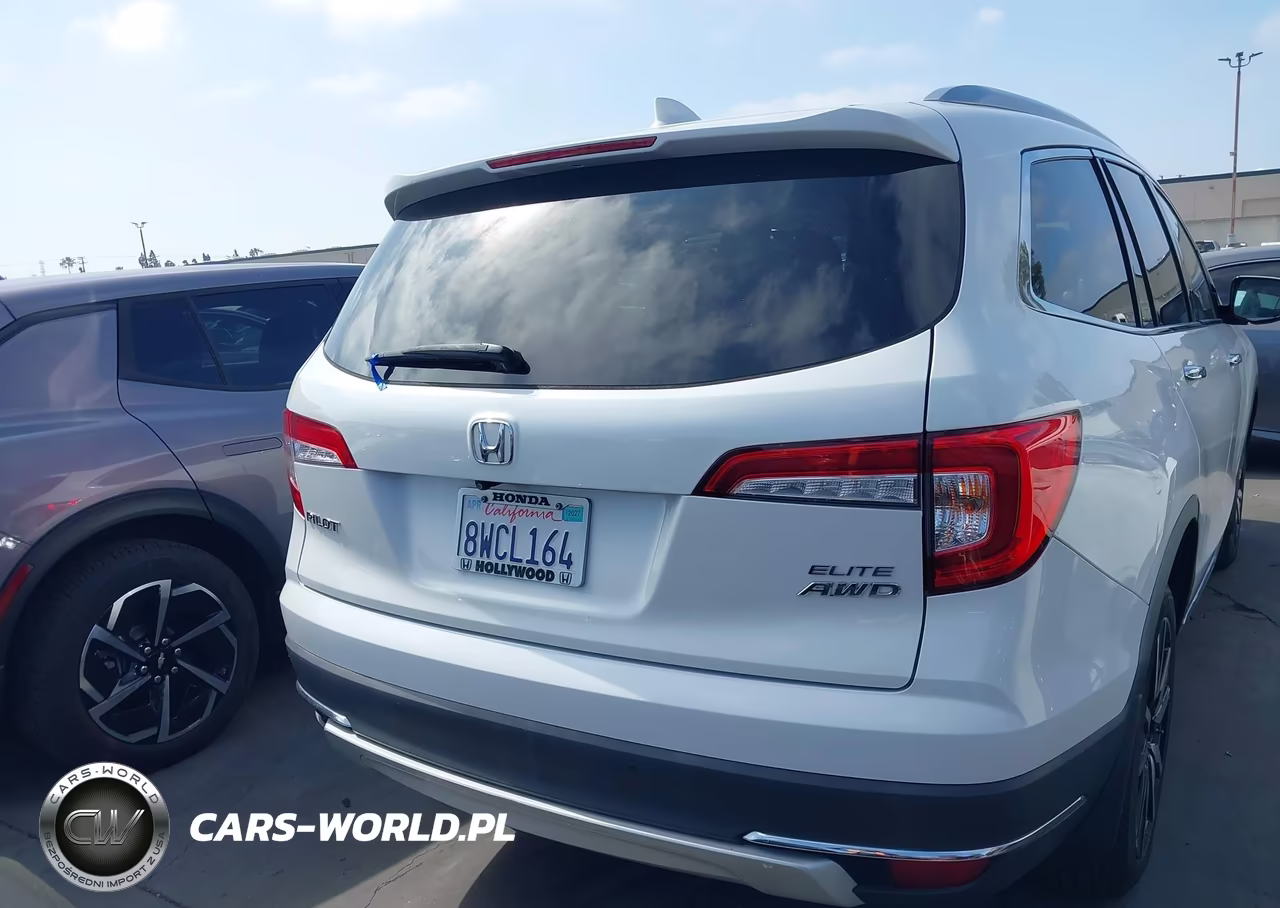 2020 Honda Pilot Awd Elite VIN:5FNYF6H05LB019884 - 16