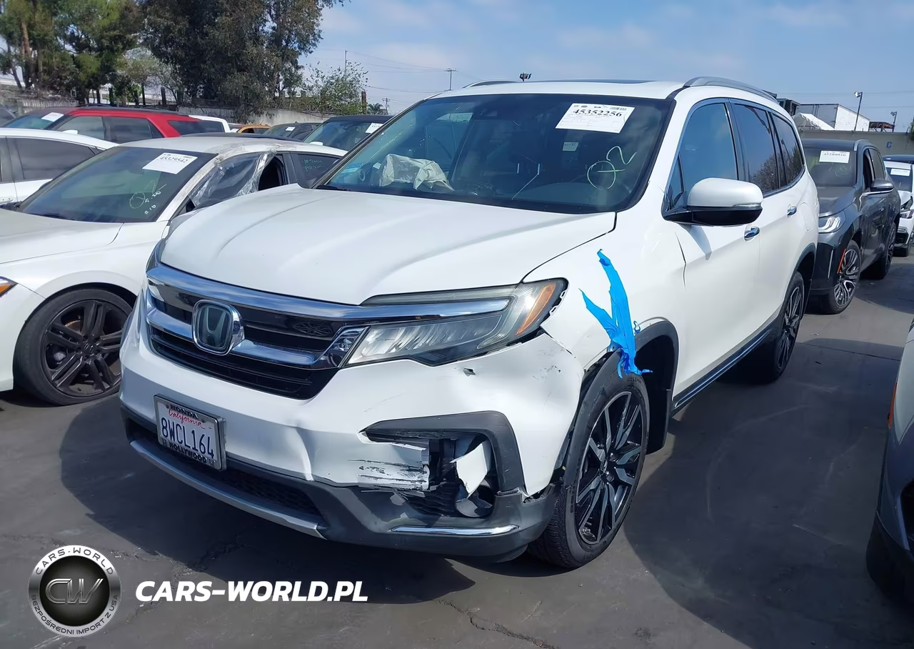 2020 Honda Pilot Awd Elite VIN:5FNYF6H05LB019884 - 2
