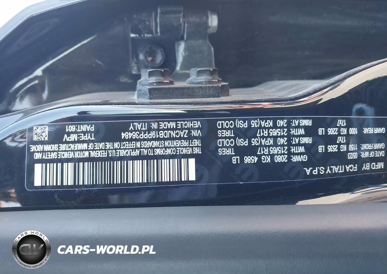 2023 Jeep Renegade Upland 4X4 VIN:ZACNJDB19PPP36484 - 9