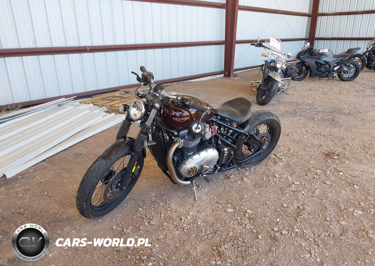 2018 Triumph Motorcycle Bonneville Bobber VIN:SMTD42HL5JT841202 - 2