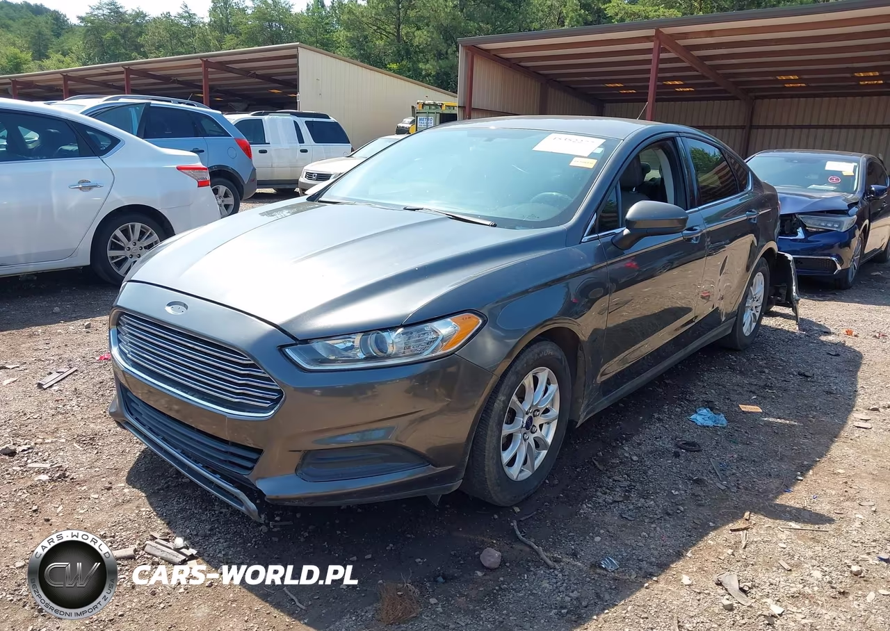 2016 Ford Fusion S VIN:3FA6P0G76GR243336 - 2