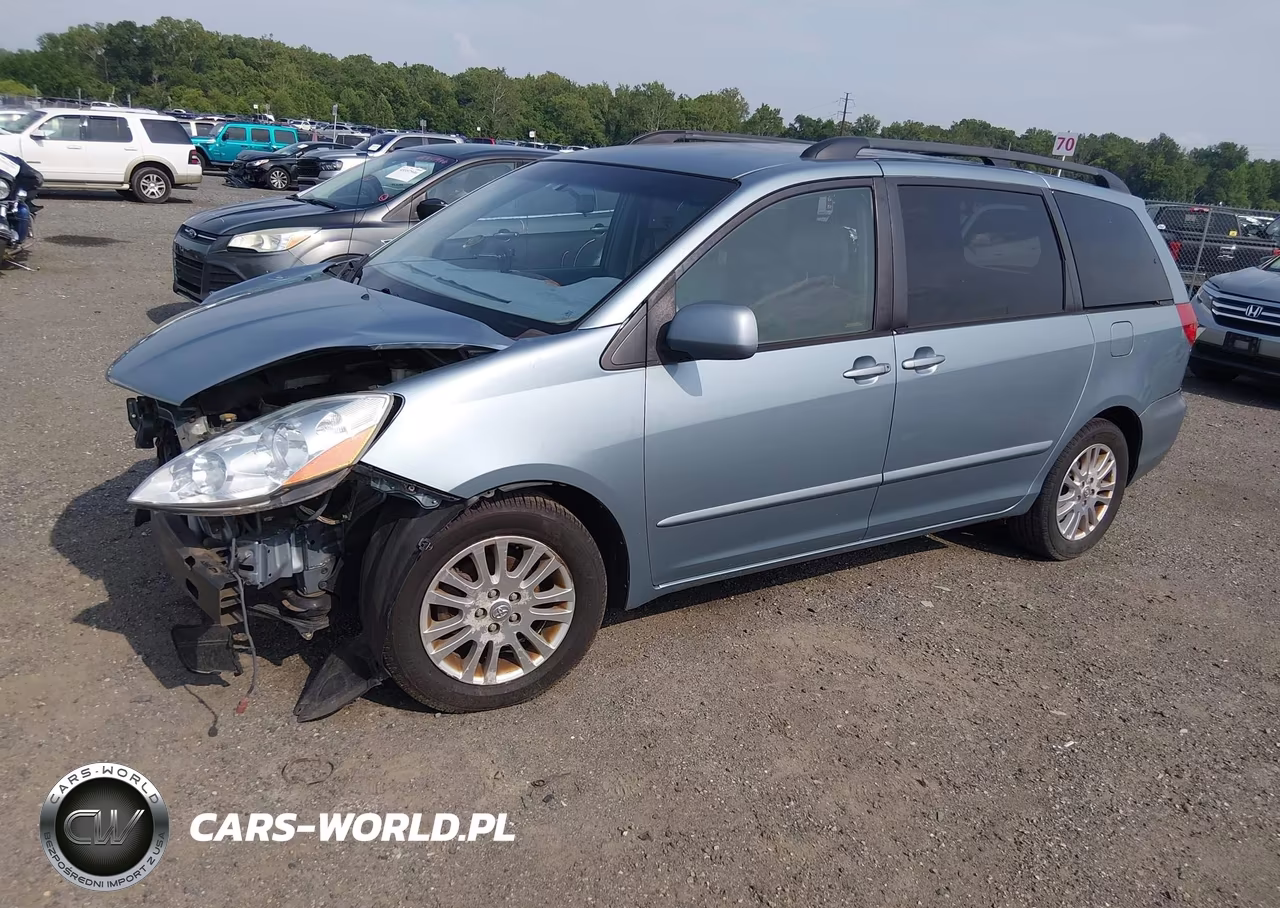 2008 Toyota Sienna Xle VIN:5TDZK22C88S167431 - 2