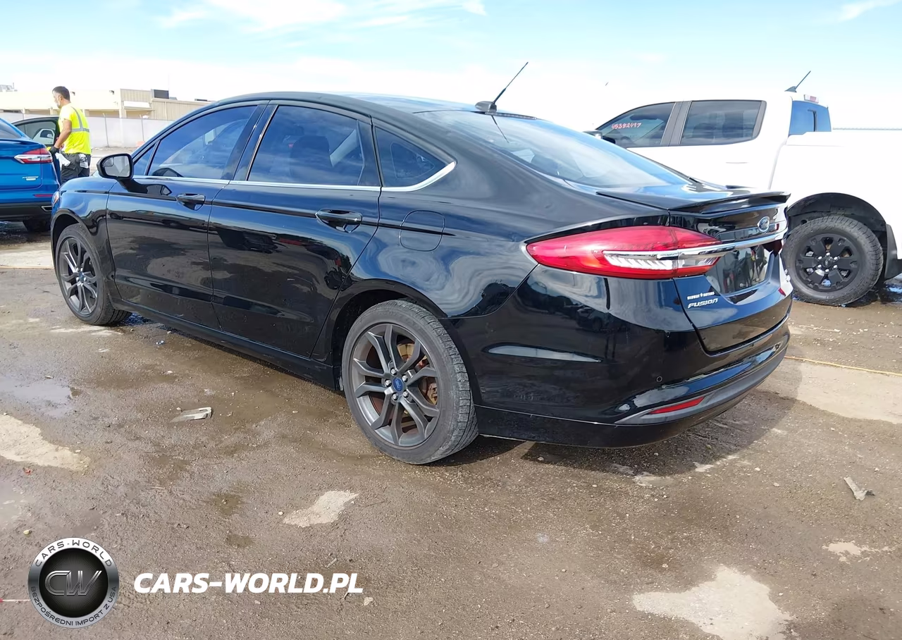 2018 Ford Fusion Se VIN:3FA6P0HD0JR186661 - 3