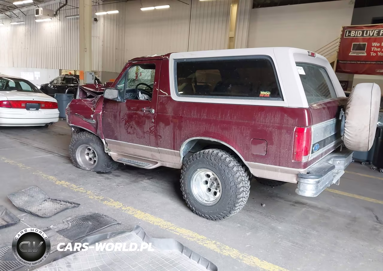 1996 Ford Bronco U100 VIN:1FMEU15H2TLB49460 - 3