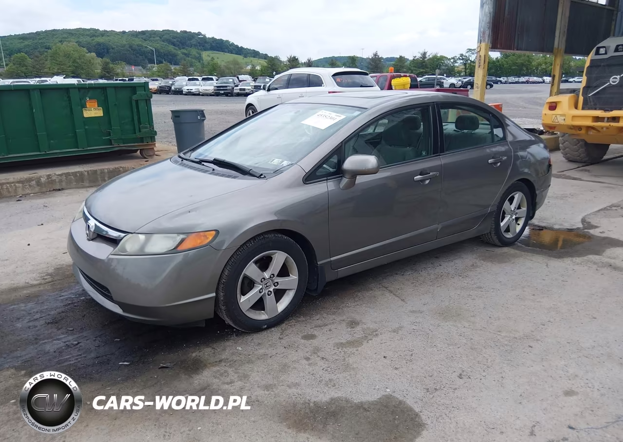 2007 Honda Civic Ex VIN:2HGFA16877H506166 - 2