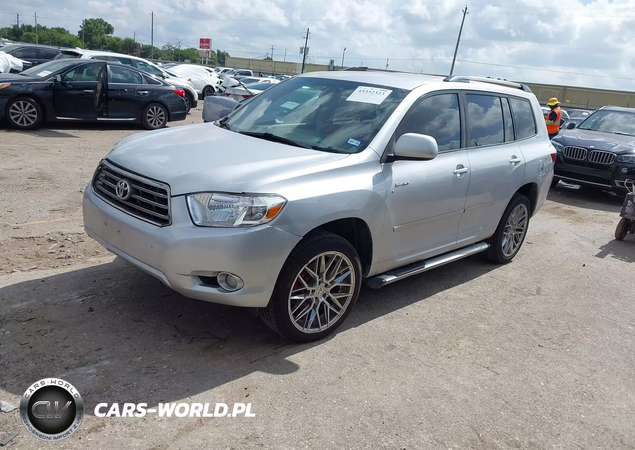 2008 Toyota Highlander Sport VIN:JTEDS43AX82054148 - 2