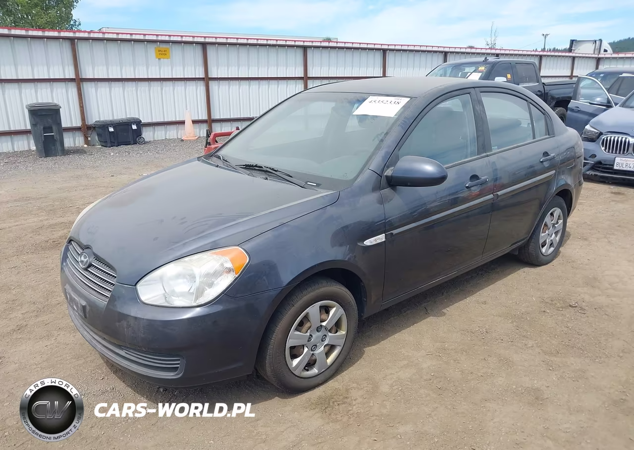 2007 Hyundai Accent Gls VIN:KMHCN46C27U089253 - 2