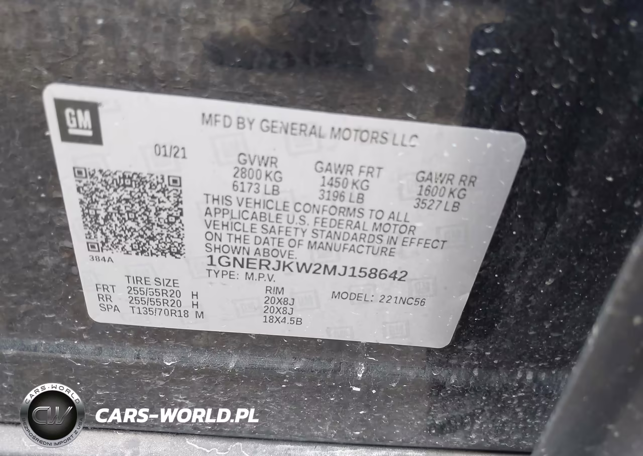 2021 Chevrolet Traverse Fwd Rs VIN:1GNERJKW2MJ158642 - 9
