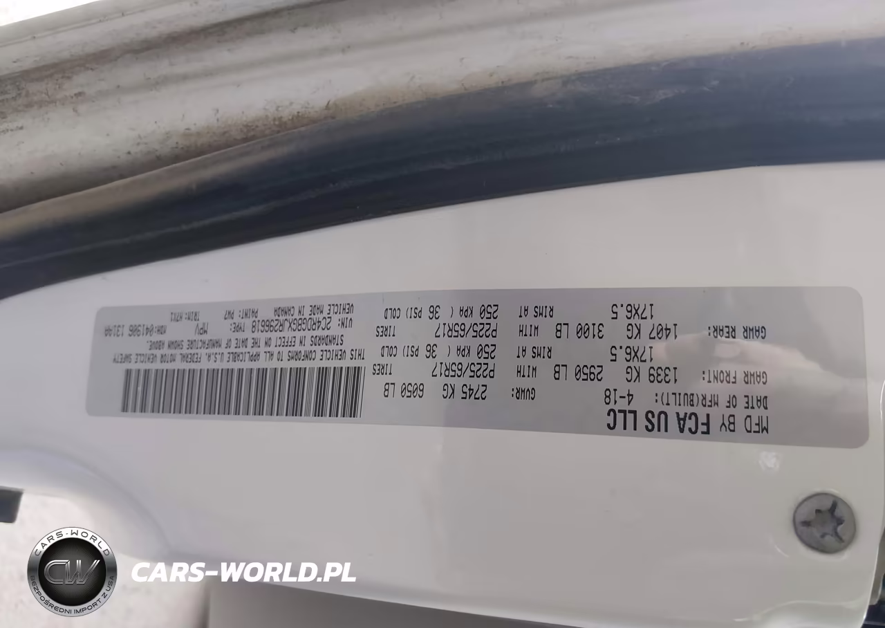 2018 Dodge Grand Caravan Se VIN:2C4RDGBGXJR296618 - 9