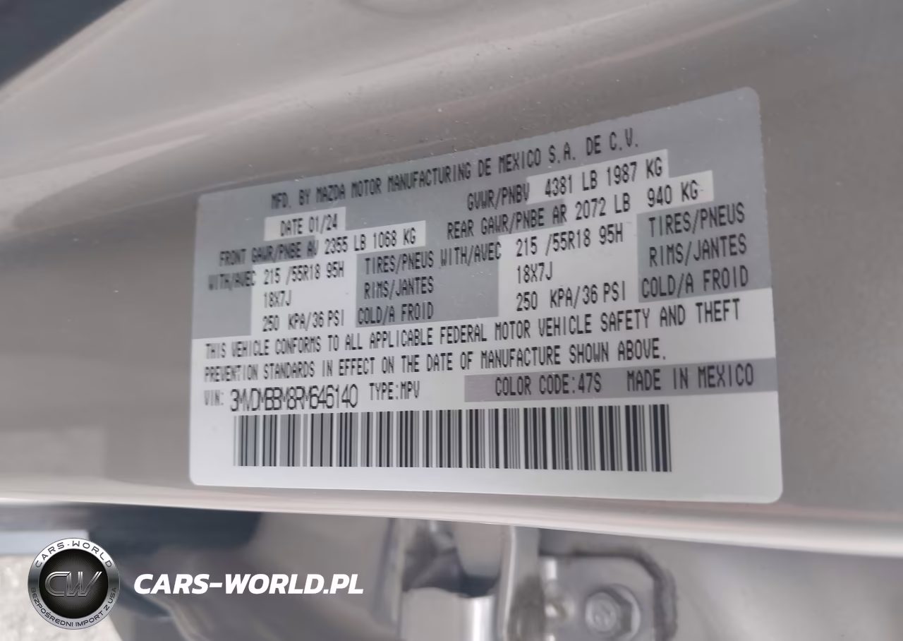 2024 Mazda Cx-30 2.5 S Select Sport VIN:3MVDMBBM8RM646140 - 9