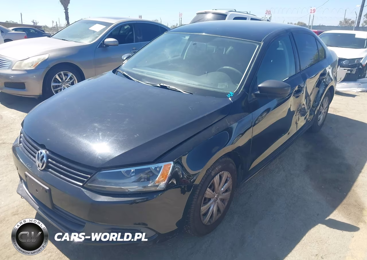 2014 Volkswagen Jetta 2.0L S VIN:3VW2K7AJ6EM394799 - 2