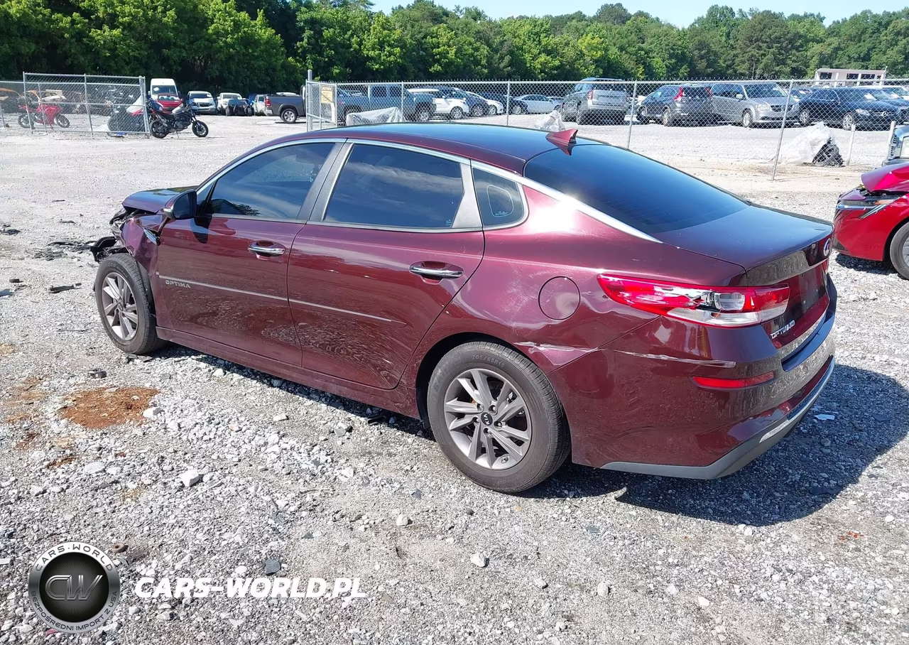 2020 Kia Optima Lx VIN:5XXGT4L36LG446269 - 3