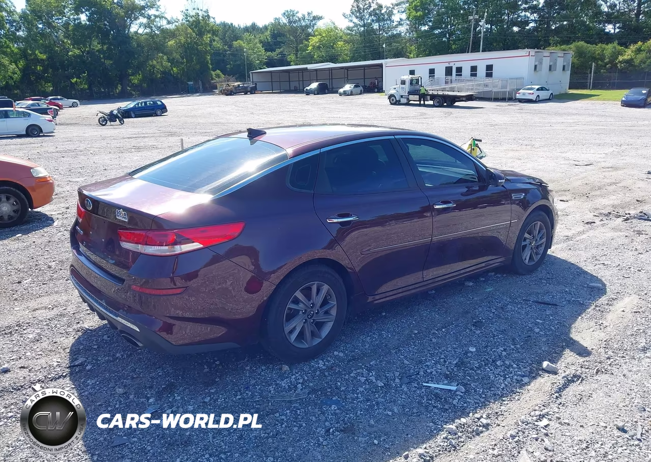 2020 Kia Optima Lx VIN:5XXGT4L36LG446269 - 4
