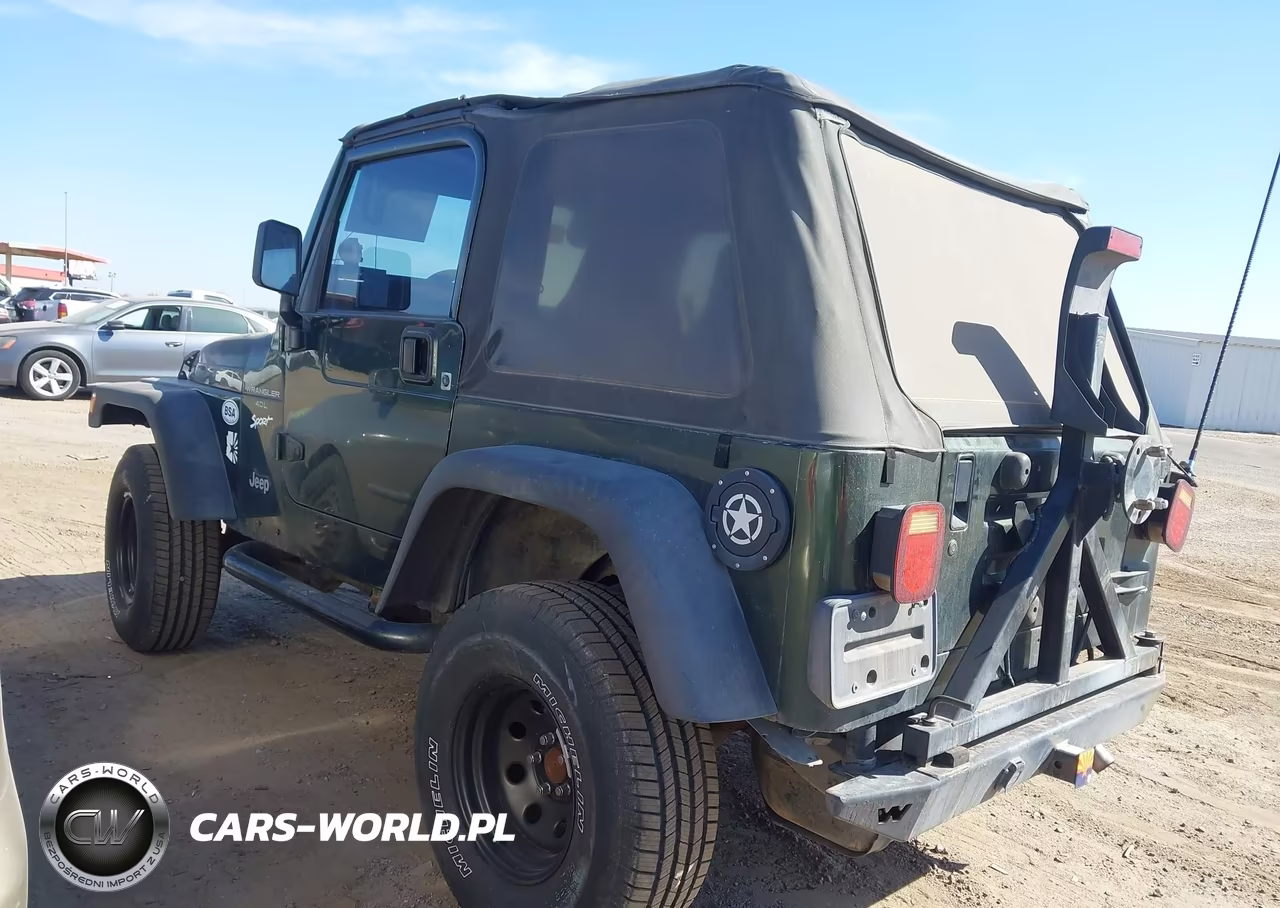 1998 Jeep Wrangler Sport VIN:1J4FY19S5WP724757 - 3