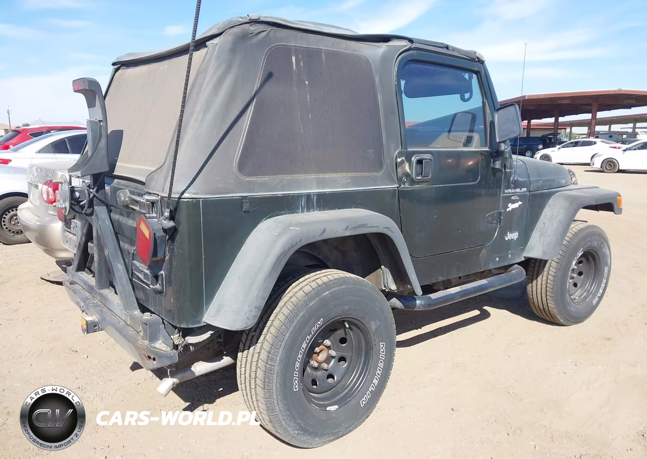 1998 Jeep Wrangler Sport VIN:1J4FY19S5WP724757 - 4