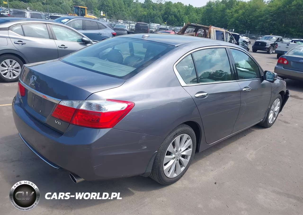 2013 Honda Accord Ex-L V-6 VIN:1HGCR3F80DA003242 - 4