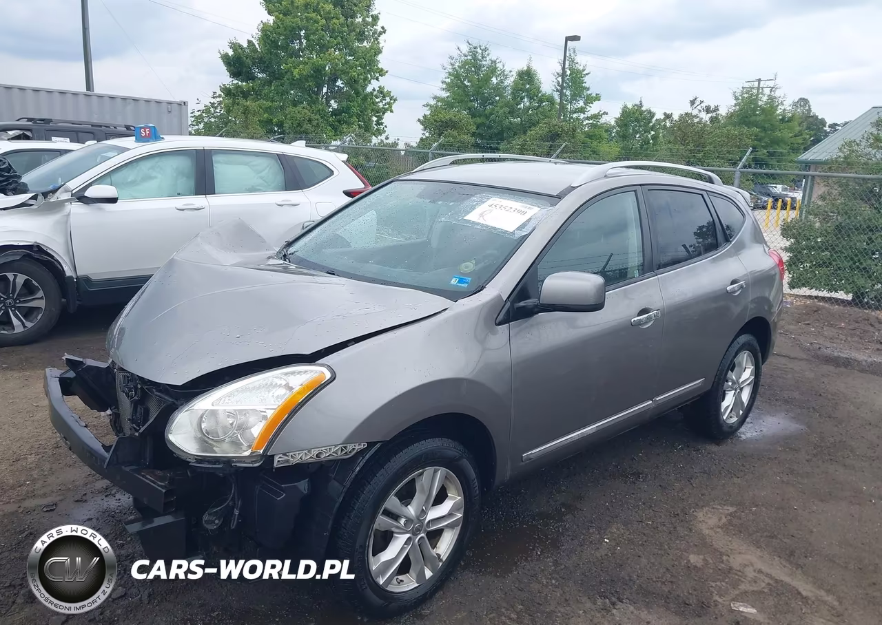 2013 Nissan Rogue Sv VIN:JN8AS5MV4DW137919 - 2