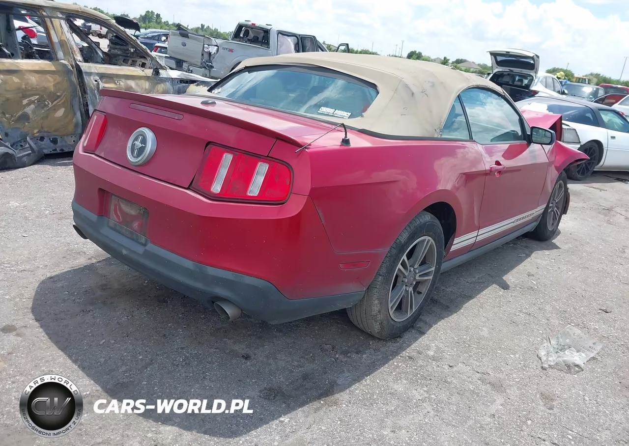 2011 Ford Mustang V6 Premium VIN:1ZVBP8EM1B5120598 - 4