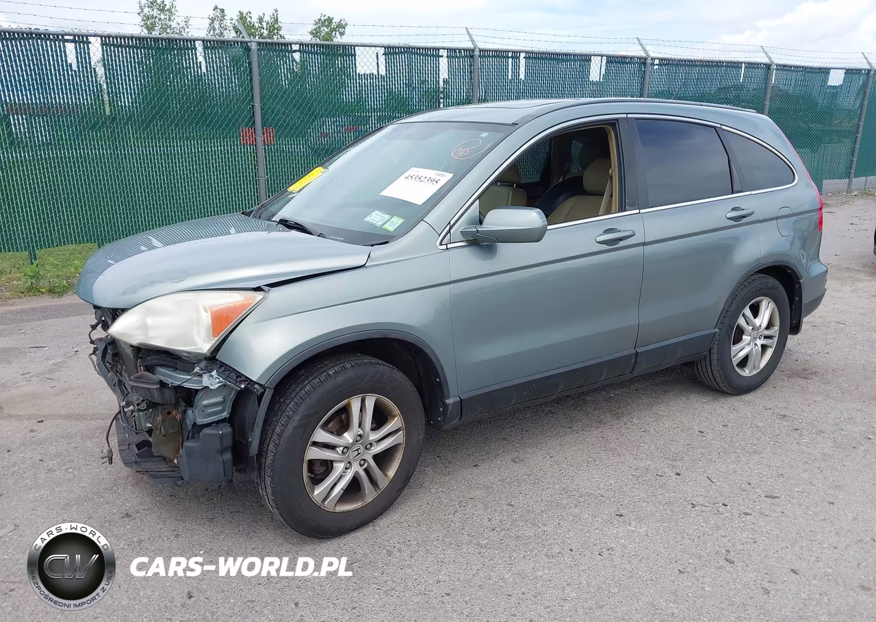 2010 Honda Cr-V Ex-L VIN:5J6RE4H75AL092069 - 2