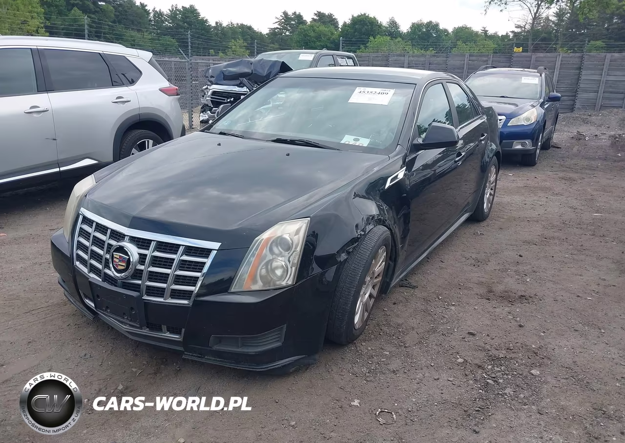 2013 Cadillac Cts Luxury VIN:1G6DG5E59D0163396 - 2